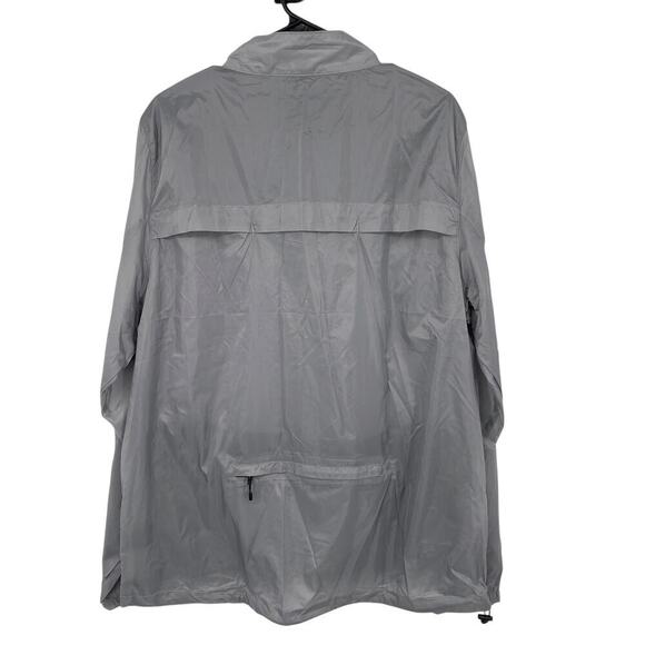 Fasthouse Tracker Packable Windbreaker - Light Gray Men's Size XL NEW NWT - Picture 4 of 7